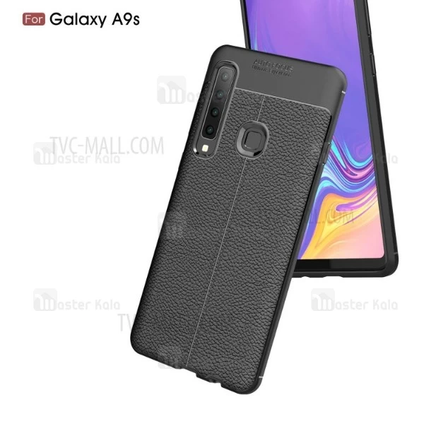 قاب محافظ طرح چرم Samsung Galaxy A9 2018 / A9s Auto Focus Jelly Case