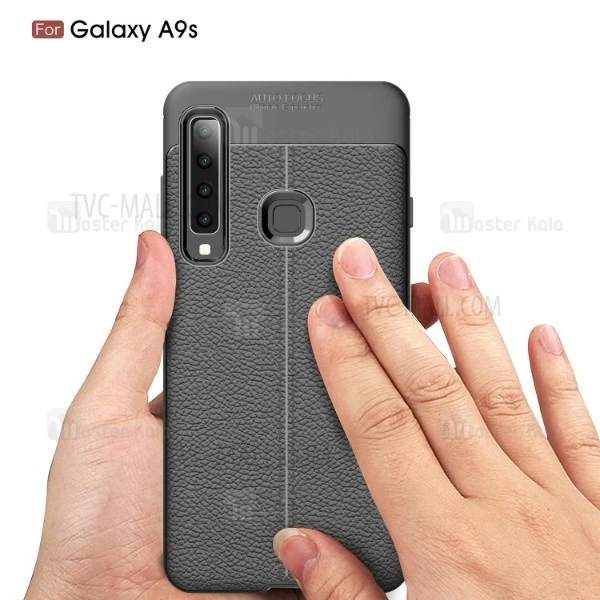 قاب محافظ طرح چرم Samsung Galaxy A9 2018 / A9s Auto Focus Jelly Case
