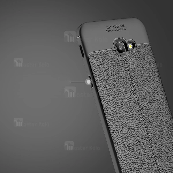 قاب محافظ طرح چرم Samsung Galaxy J4 Plus Auto Focus Jelly Case