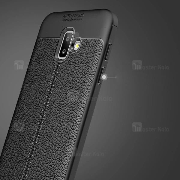 قاب محافظ طرح چرم Samsung Galaxy J6 Plus Auto Focus Jelly Case