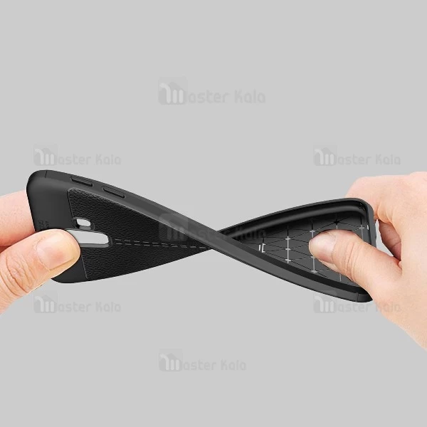 قاب محافظ طرح چرم Samsung Galaxy J6 Plus Auto Focus Jelly Case