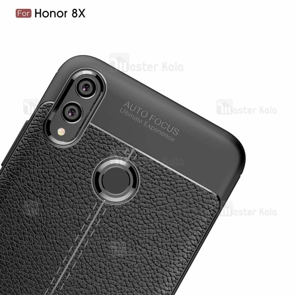 قاب محافظ طرح چرم Huawei Honor 8X Auto Focus Jelly Case