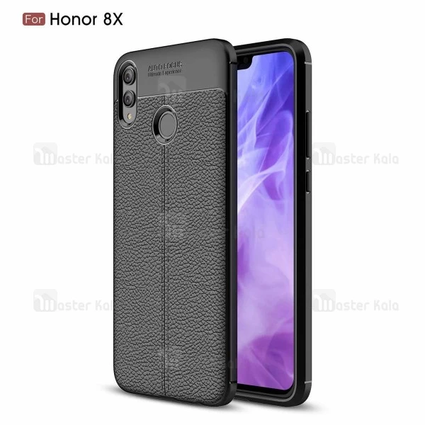 قاب محافظ طرح چرم Huawei Honor 8X Auto Focus Jelly Case