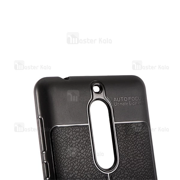 قاب محافظ طرح چرم Nokia 5 Auto Focus Jelly Case