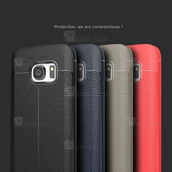 قاب محافظ طرح چرم Samsung Galaxy Note 5 / N920 Auto Focus Jelly Case