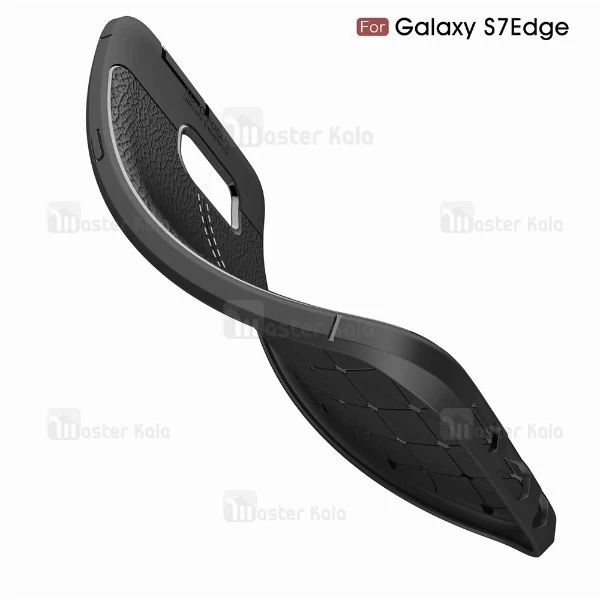 قاب محافظ طرح چرم Samsung Galaxy S7 Edge / G935 Auto Focus Jelly Case