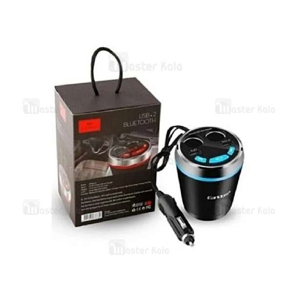 شارژر فندکی و اف ام پلیر ارلدوم Earldom ET-M15 Demitasse Car Charger