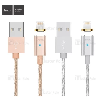 کابل مگنتی لایتنینگ 2.4 آمپری هوکو HOCO U16 Magnetic Cable