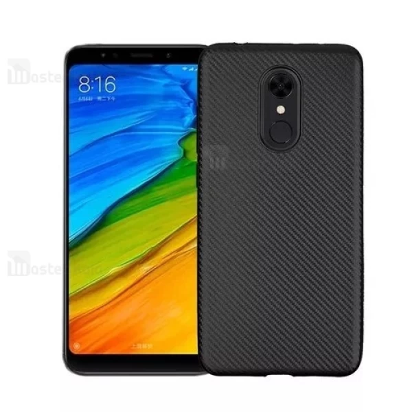قاب فیبر کربنی Xiaomi Redmi 5 Plus Haimen Fiber Carbon Texture