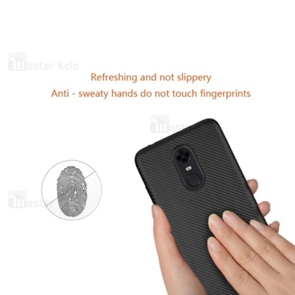 قاب فیبر کربنی Xiaomi Redmi 5 Plus Haimen Fiber Carbon Texture
