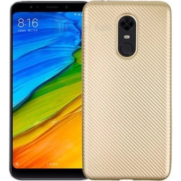 قاب فیبر کربنی Xiaomi Redmi 5 Plus Haimen Fiber Carbon Texture