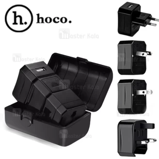 آداپتور تک پورت و مبدل برق چندکاره هوکو Hoco AC2 Universal Convertible