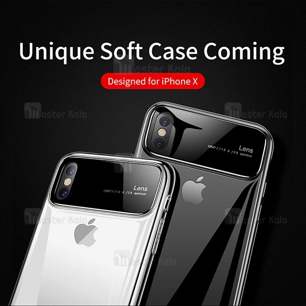 قاب لوکس Apple iPhone XS Max Smooth Lens Mirror Effect