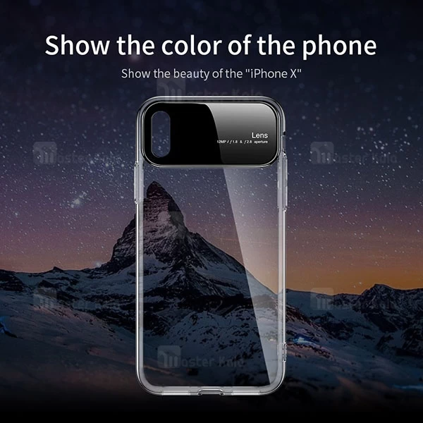 قاب لوکس Apple iPhone XS Max Smooth Lens Mirror Effect