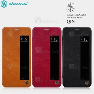 کیف چرمی هوشمند نیلکین مدل Qin مناسب Huawei P20 Pro