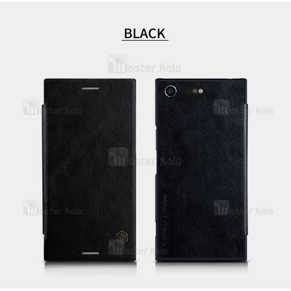 کیف چرمی نیلکین سونی Sony Xperia XZ Premium Nillkin Qin Leather Case