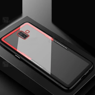 قاب محافظ Samsung Galaxy J8 2018 / J810 مدل Toughened Glass Light