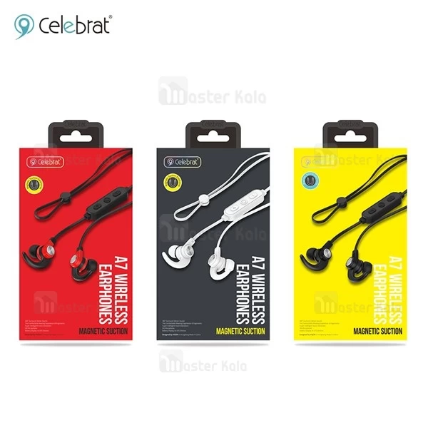 هندزفری بلوتوث مگنتی وایسون YISON Celebrat A7 Stereo Earphones