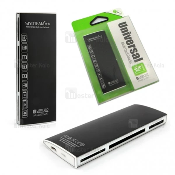 رم ریدر کارت خوان چند کاره Siyoteam SY-661