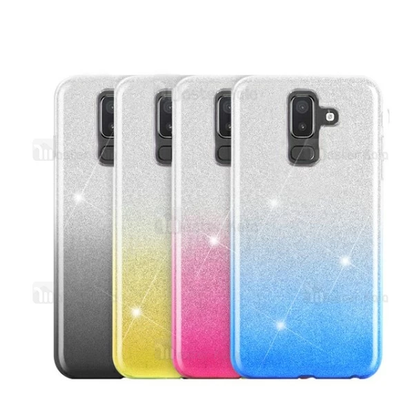 قاب ژله ای اکلیلی Fshang Belkin مناسب Samsung Galaxy J8 2018 / J810