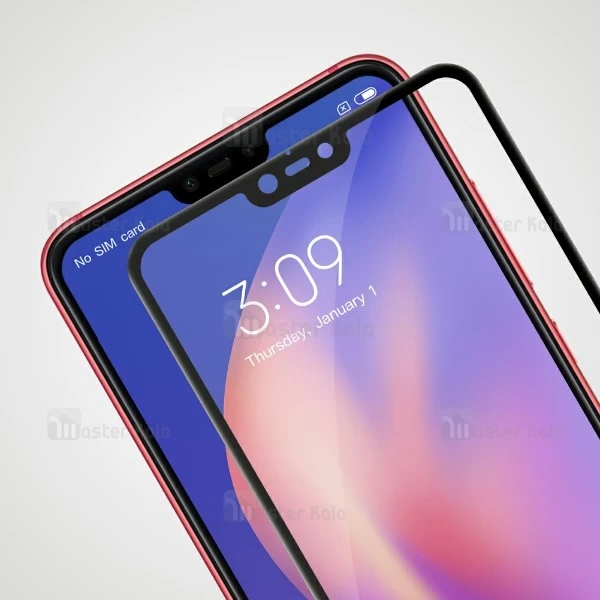 محافظ صفحه شیشه ای تمام صفحه تمام چسب شیائومی Xiaomi Mi 8 Lite 9D Glass