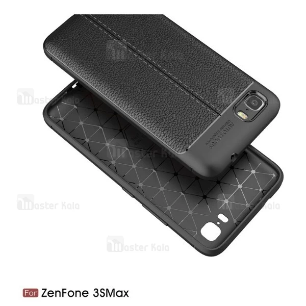 قاب محافظ ژله ای طرح چرم Becation Auto Focus Case Asus Zenfone 3s Max ZC521TL