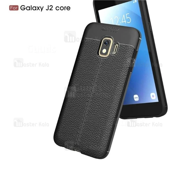 قاب محافظ طرح چرم Samsung Galaxy J2 Core 2018 Auto Focus Jelly Case