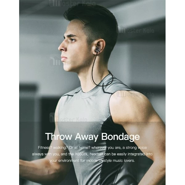 هندزفری بلوتوث گردنی مگنتی اوی Awei X650BL Stereo Earphones