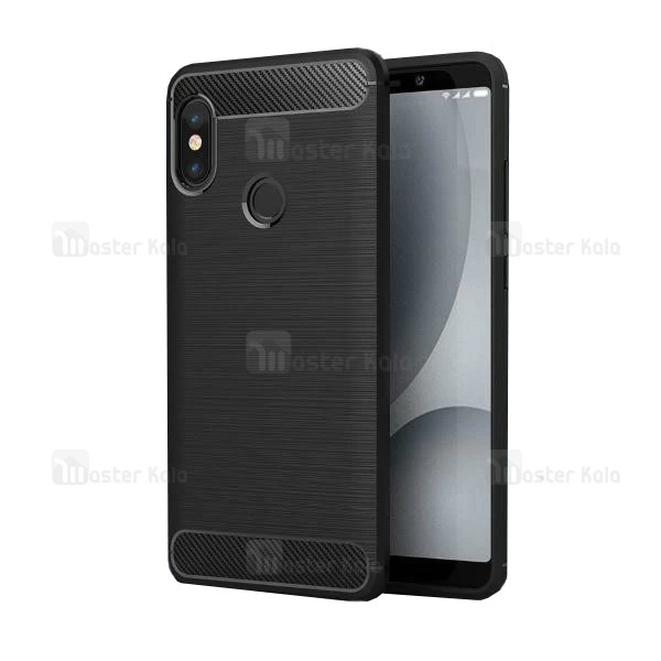 قاب محافظ ژله ای شیائومی Xiaomi Redmi S2 / Redmi Y2 Rugged Armor Fiber Carbon