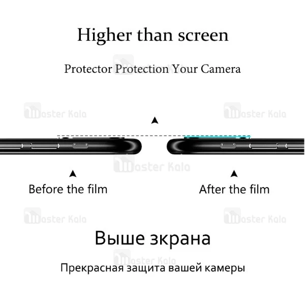 محافظ Samsung Galaxy A7 2018 / A750 Glass Camera Lens Protector
