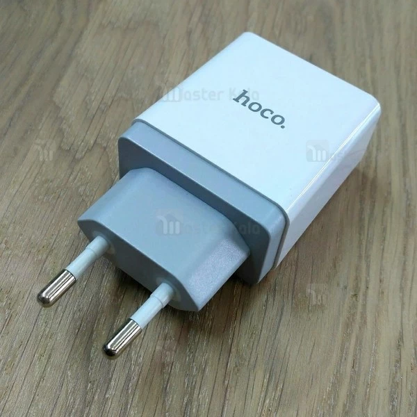 شارژر دیواری فست شارژ 3 آمپر Qualcomm 3.0 هوکو HOCO C24 USB Charger