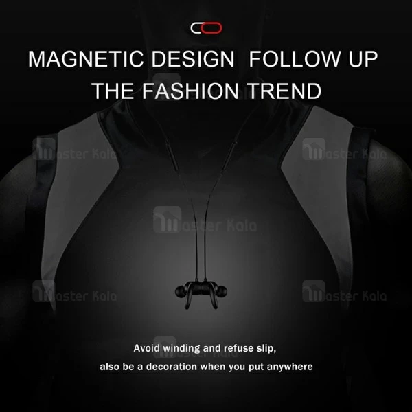 هندزفری بلوتوث گردنی مگنتی جویروم JOYROOM JR-D4 Stereo Earphones