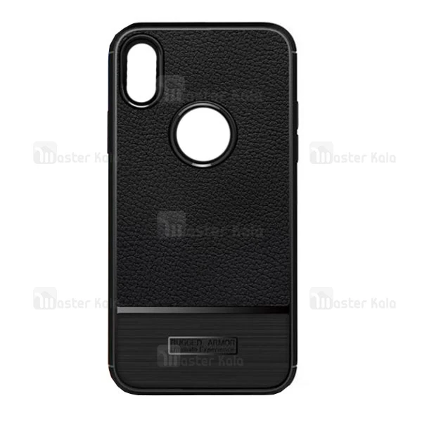 قاب فیبر کربنی Apple iPhone XR Becation Litchi Rugged Armor Case