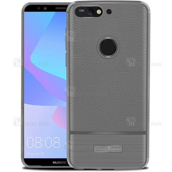 قاب فیبر کربنی Huawei Y6 2018/Y6 Prime 2018/Honor 7A Becation Litchi Rugged Armor Case