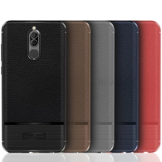 قاب فیبر کربنی Becation Litchi Rugged Armor برای Huawei Mate 10 Lite