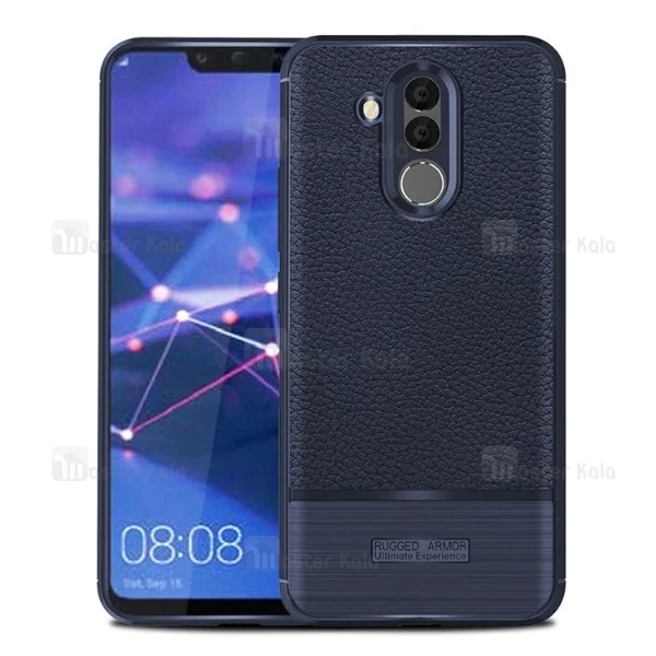 قاب فیبر کربنی Huawei Mate 20 Lite Becation Litchi Rugged Armor Case