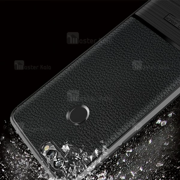 قاب فیبر کربنی Huawei Honor 7C / Nova 2 Lite Becation Litchi Rugged Armor Case
