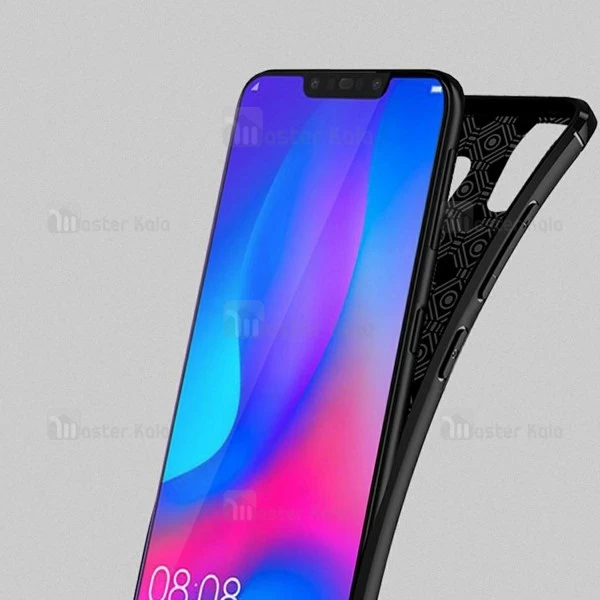 قاب فیبر کربنی Huawei Nova 3 Becation Litchi Rugged Armor Case