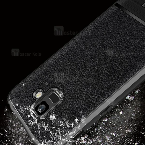 قاب فیبر کربنی Samsung Galaxy A6 2018 Becation Litchi Rugged Armor Case