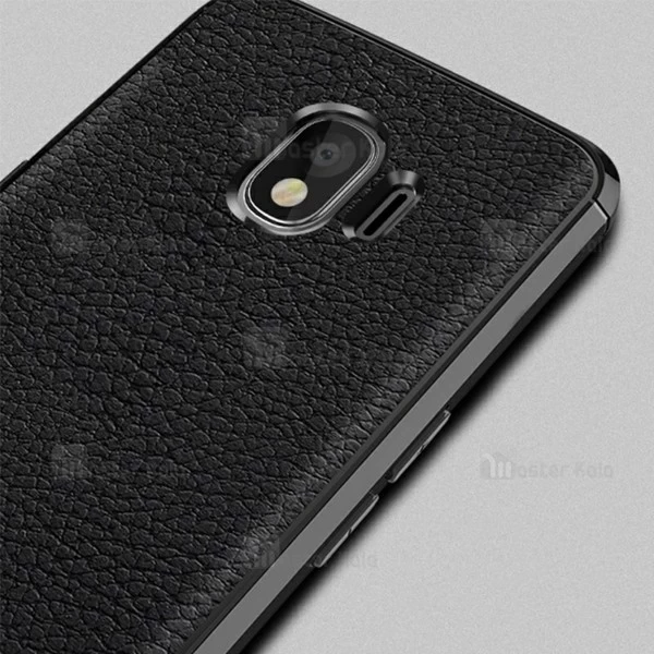 قاب فیبر کربنی Samsung Galaxy J4 2018 / J400 Becation Litchi Rugged Armor Case