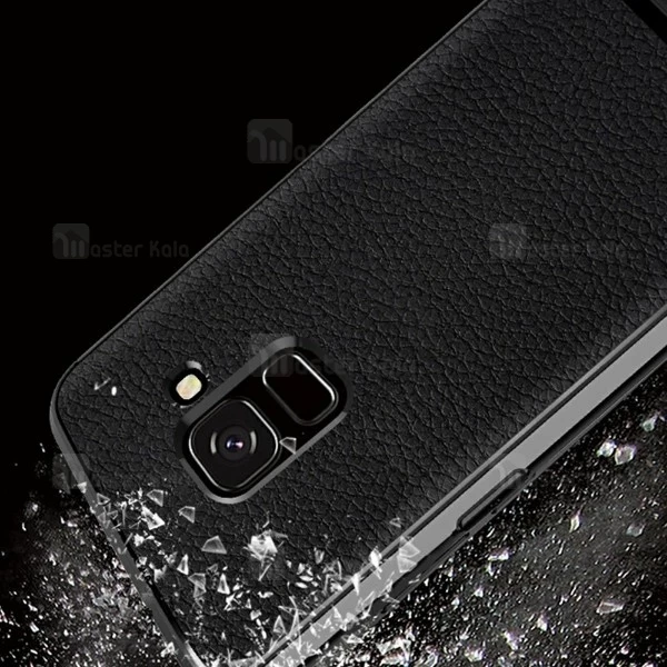 قاب فیبر کربنی Samsung Galaxy J6 2018 / J600 Becation Litchi Rugged Armor Case