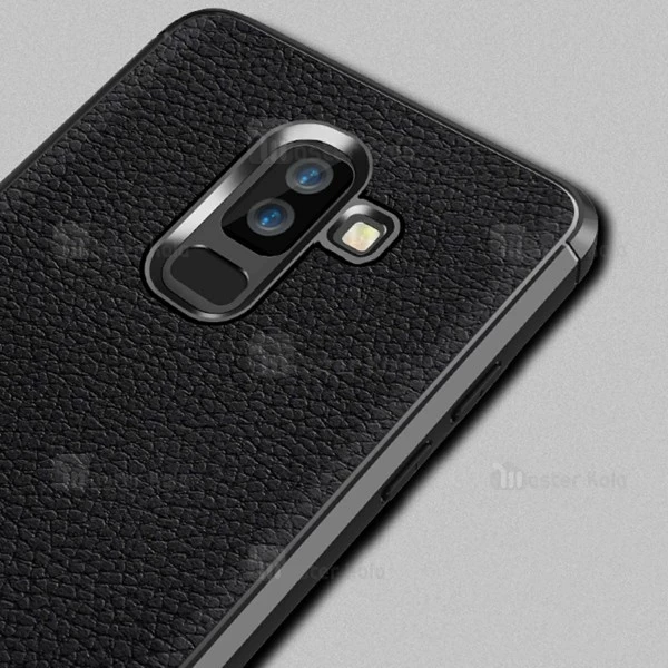 قاب فیبر کربنی Samsung Galaxy J8 2018 / J810 Becation Litchi Rugged Armor Case