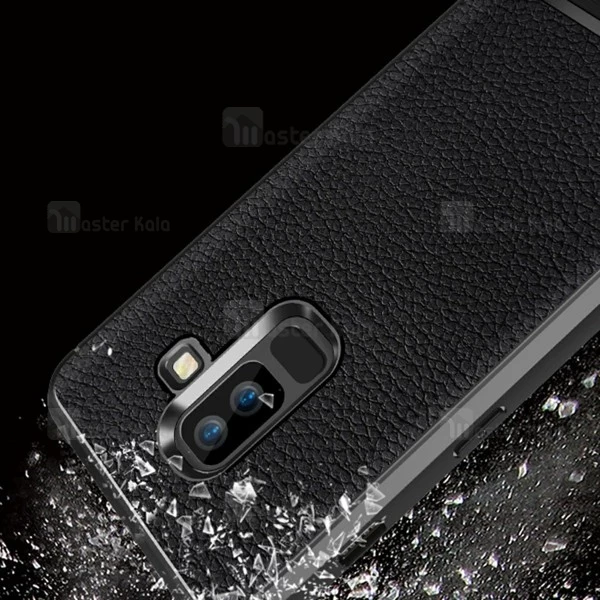 قاب فیبر کربنی Samsung Galaxy J8 2018 / J810 Becation Litchi Rugged Armor Case