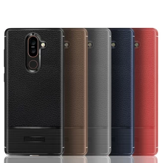 قاب فیبر کربنی Becation Litchi Rugged Armor برای Nokia 7 Plus