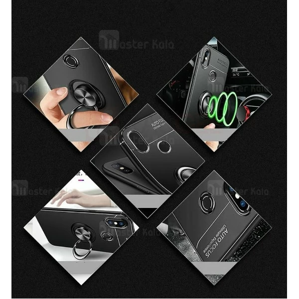 قاب Becation Auto Focus Magnetic Ring Case Xiaomi Redmi Note 5 Pro / Note 5Ai
