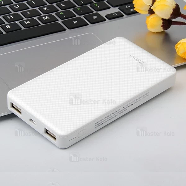 پاوربانک 2 پورت 10000 میلی آمپر Meiyi i10 Power Bank