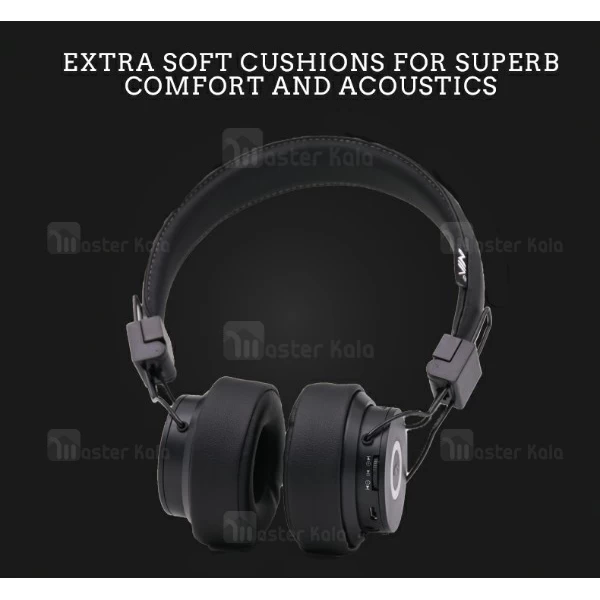 هدفون بلوتوث نیا NIA X6 Wireless Headphones با اپلیکیشن