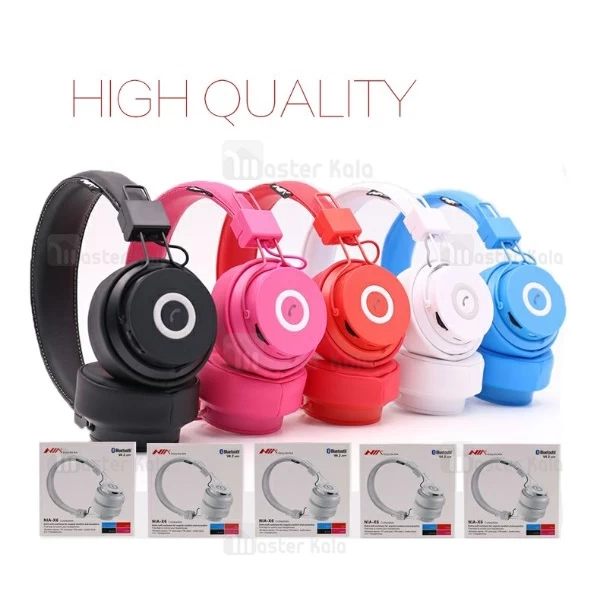 هدفون بلوتوث نیا NIA X6 Wireless Headphones با اپلیکیشن