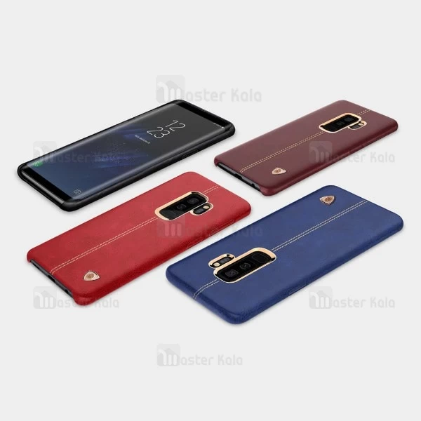 کاور محافظ چرمی نیلکین مدل Englon مناسب Samsung Galaxy S9 Plus