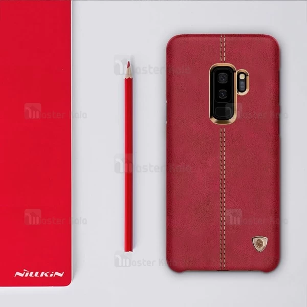 کاور محافظ چرمی نیلکین مدل Englon مناسب Samsung Galaxy S9 Plus